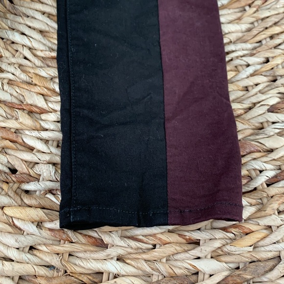 rag & bone Black & Wine Skinny Jean - Picture 6 of 11